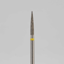 Алмазный бор турбинный стоматологический 836.314.245.100.014 «Пуля» желтая насечка d=1,4 мм (5 шт)