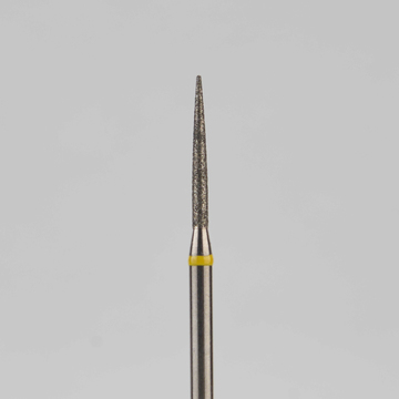 Алмазный бор турбинный стоматологический 836.314.245.100.010 «Пуля» желтая насечка d=1 мм (5 шт) 0