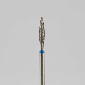Алмазный бор турбинный стоматологический 866.315.243.080.018 «Пламя» синяя насечка d=1,8 мм (5 шт) 0