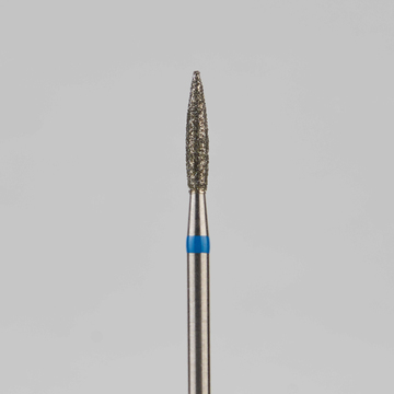 Алмазный бор турбинный стоматологический 866.315.243.080.016 «Пламя» синяя насечка d=1,6 мм (5 шт) 0