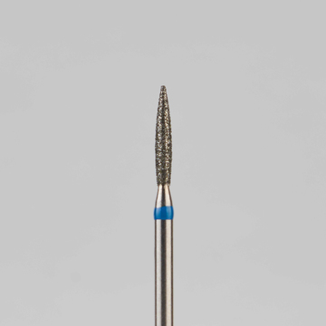 Алмазный бор турбинный стоматологический 866.314.243.080.014 «Пламя» синяя насечка d=1,4 мм (5 шт) 0