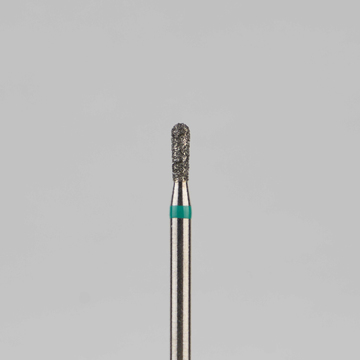 Алмазный бор турбинный стоматологический 876.314.237.040.014 «Груша» зеленая насечка d=1,4 мм (5 шт) 0