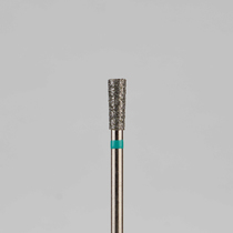 Алмазный бор турбинный стоматологический 876.314.225.060.023 «Обратный конус» зеленая насечка d=2,3 мм (5 шт)