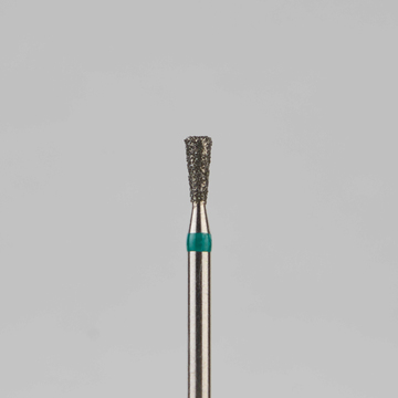 Алмазный бор турбинный стоматологический 876.314.225.040.018 «Обратный конус» зеленая насечка d=1,8 мм (5 шт) 0