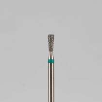 Алмазный бор турбинный стоматологический 876.314.225.040.016 «Обратный конус» зеленая насечка d=1,6 мм (5 шт)