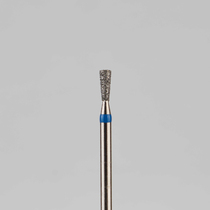 Алмазный бор турбинный стоматологический 866.315.225.040.016 «Обратный конус» синяя насечка d=1,6мм (5 шт)