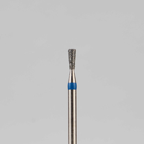 Алмазный бор турбинный стоматологический 866.314.225.035.014 «Обратный конус» синяя насечка d=1,4 мм (5 шт)
