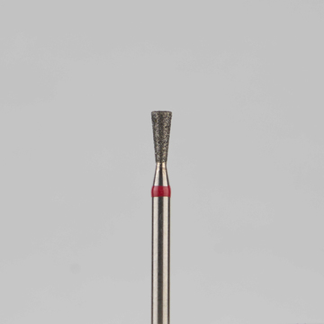 Алмазный бор турбинный стоматологический 856.314.225.040.016 «Обратный конус» красная насечка d=1,6 мм (5 шт) 0