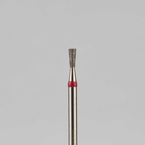 Алмазный бор турбинный стоматологический 856.314.225.035.012 «Обратный конус» красная насечка d=1,2 мм (5 шт)