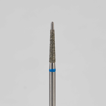Алмазный бор турбинный стоматологический 866.314.215.100.016 «Конус оголенный» синяя насечка d=1,6 мм (5 шт) 0