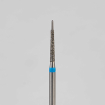 Алмазный бор турбинный стоматологический 866.314.215.100.012 «Конус оголенный» синяя насечка d=1,2 мм (5 шт)