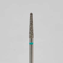 Алмазный бор турбинный стоматологический 876.314.194.100.018 «Конус закругленный» зеленая насечка d=1,8 мм (5 шт)