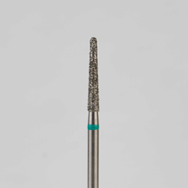 Алмазный бор турбинный стоматологический 876.314.194.100.016 «Конус закругленный» зеленая насечка d=1,6 мм (5 шт)