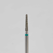 Алмазный бор турбинный стоматологический 876.314.194.080.014 «Конус закругленный» зеленая насечка d=1,4 мм (5 шт)