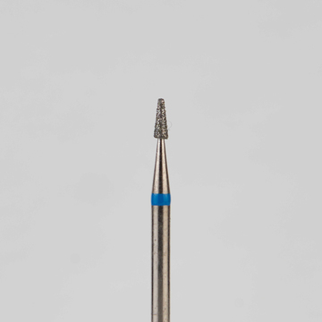 Алмазный бор турбинный стоматологический 866.315.194.030.012 «Конус закругленный» синяя насечка d=1,2 мм (5 шт) 0