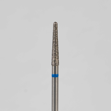 Алмазный бор турбинный стоматологический 866.314.194.100.018 «Конус закругленный» синяя насечка d=1,8 мм (5 шт) 0