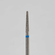 Алмазный бор турбинный стоматологический 866.314.194.100.016 «Конус закругленный» синяя насечка d=1,6 мм (5 шт)