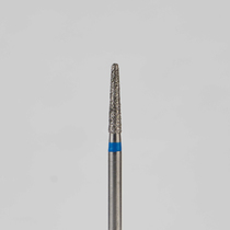 Алмазный бор турбинный стоматологический 866.314.194.080.016 «Конус закругленный» синяя насечка d=1,6 мм (5 шт)