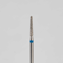 Алмазный бор турбинный стоматологический 866.314.194.080.014 «Конус закругленный» синяя насечка d=1,4 мм (5 шт)