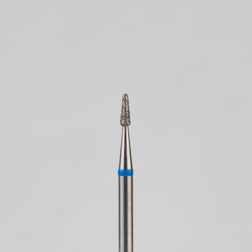 Алмазный бор турбинный стоматологический 866.314.194.030.012 «Конус закругленный» синяя насечка d=1,2 мм (5 шт) 0
