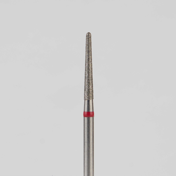 Алмазный бор турбинный стоматологический 856.314.194.100.014«Конус закругленный» красная насечка d=1,4 мм (5 шт) 0