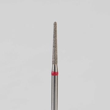 Алмазный бор турбинный стоматологический 856.314.194.100.012 «Конус закругленный» красная насечка d=1,2 мм (5 шт) 0