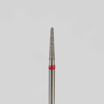 Алмазный бор турбинный стоматологический 856.314.194.080.014 «Конус закругленный» красная насечка d=1,4 мм (5 шт)