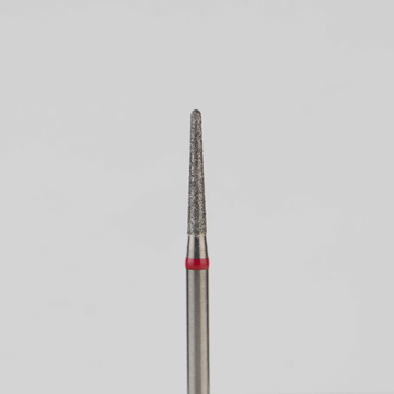 Алмазный бор турбинный стоматологический 856.314.194.080.012 «Конус закругленный» красная насечка d=1,2 мм (5 шт) 0