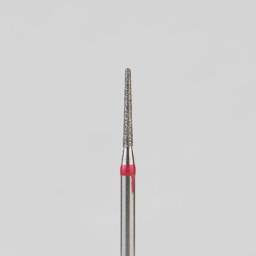 Алмазный бор турбинный стоматологический 856.314.194.080.010 «Конус закругленный» красная насечка d=1 мм (5 шт) 0