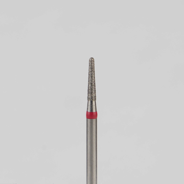 Алмазный бор турбинный стоматологический 856.314.194.060.012 «Конус закругленный» красная насечка d=1,2 мм (5 шт) 0