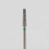 Алмазный бор турбинный стоматологический 876.315.168.100.023 «Конус усеченный» зеленая насечка d=2,3 мм (5 шт)