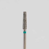 Алмазный бор турбинный стоматологический 876.314.168.100.023 «Конус усеченный» зеленая насечка d=2,3 мм (5 шт)