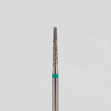 Алмазный бор турбинный стоматологический 876.314.168.100.014 «Конус усеченный» зеленая насечка d=1,4 мм (5 шт) 0