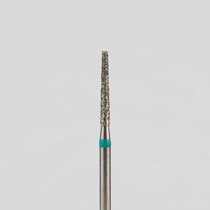 Алмазный бор турбинный стоматологический 876.314.168.100.014 «Конус усеченный» зеленая насечка d=1,4 мм (5 шт)