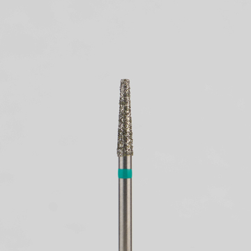 Алмазный бор турбинный стоматологический 876.314.168.080.018 «Конус усеченный» зеленая насечка d=1,8 мм (5 шт) 0