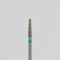 Алмазный бор турбинный стоматологический 876.314.168.080.018 «Конус усеченный» зеленая насечка d=1,8 мм (5 шт)
