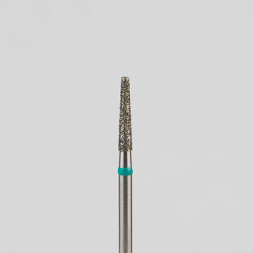 Алмазный бор турбинный стоматологический 876.314.168.080.016 «Конус усеченный» зеленая насечка d=1,6 мм (5 шт) 0
