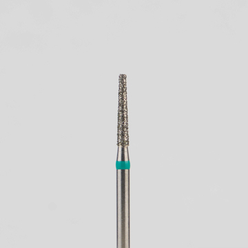 Алмазный бор турбинный стоматологический 876.314.168.080.014 «Конус усеченный» зеленая насечка d=1,4 мм (5 шт) 0