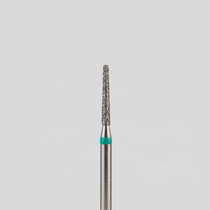 Алмазный бор турбинный стоматологический 876.314.168.080.012 «Конус усеченный» зеленая насечка d=1,2 мм (5 шт)