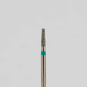 Алмазный бор турбинный стоматологический 876.314.168.060.016 «Конус усеченный» зеленая насечка d=1,6 мм (5 шт) 0