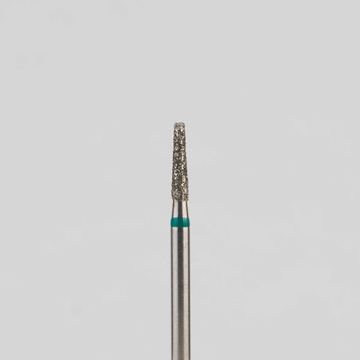 Алмазный бор турбинный стоматологический 876.314.168.060.014 «Конус усеченный» зеленая насечка d=1,4 мм (5 шт) 0