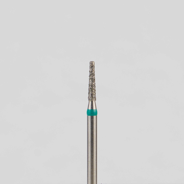 Алмазный бор турбинный стоматологический 876.314.168.060.012 «Конус усеченный» зеленая насечка d=1,2 мм (5 шт) 0