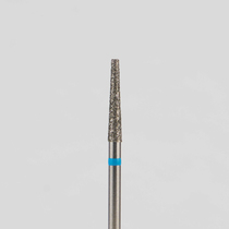 Алмазный бор турбинный стоматологический 866.314.168.100.018 «Конус усеченный» синяя насечка d=1,8 мм (5 шт)