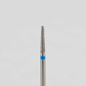 Алмазный бор турбинный стоматологический 866.314.168.080.016 «Конус усеченный» синяя насечка d=1,6 мм (5 шт) 0