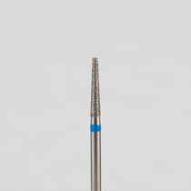 Алмазный бор турбинный стоматологический 866.314.168.080.016 «Конус усеченный» синяя насечка d=1,6 мм (5 шт)