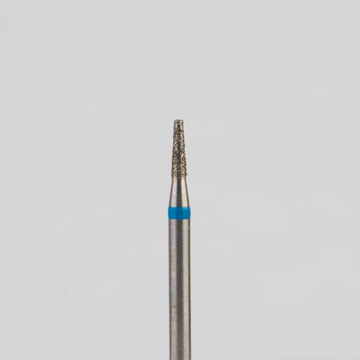 Алмазный бор турбинный стоматологический 866.314.168.040.012 «Конус усеченный» синяя насечка d=1,2 мм (5 шт) 0