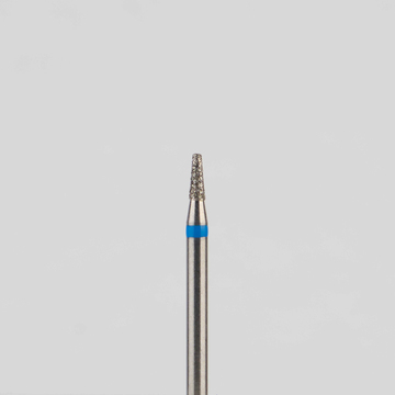 Алмазный бор турбинный стоматологический 866.314.168.030.012 «Конус усеченный» синяя насечка d=1,2 мм (5 шт) 0
