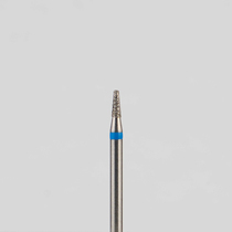 Алмазный бор турбинный стоматологический 866.314.168.030.012 «Конус усеченный» синяя насечка d=1,2 мм (5 шт)