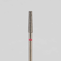 Алмазный бор турбинный стоматологический 856.315.168.100.021 «Конус усеченный» красная насечка d=2,1 мм (5 шт)