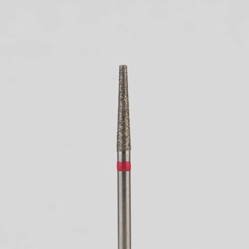 Алмазный бор турбинный стоматологический 856.314.168.100.016 «Конус усеченный» красная насечка d=1,6 мм (5 шт) 0